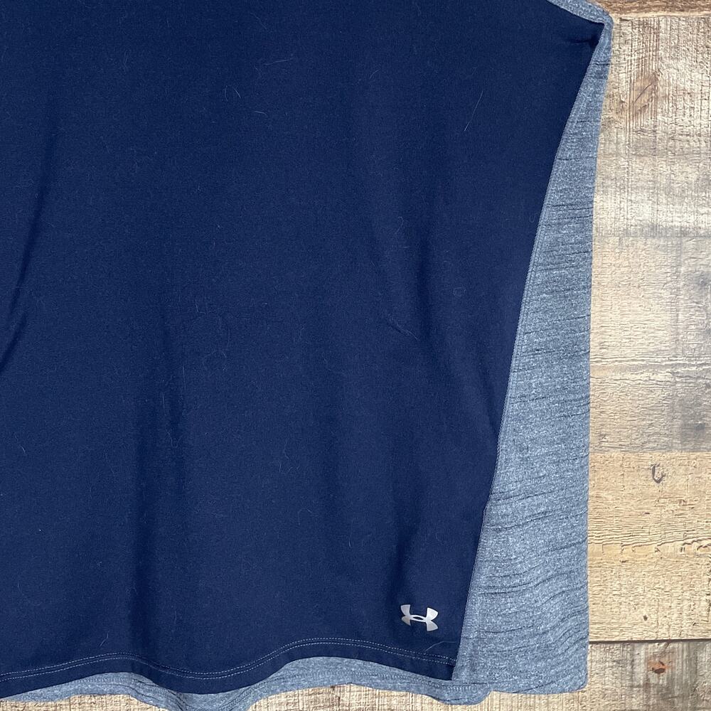 Under Armour Heat Gear Navy Blue Racerback Tank Top Size XL - Picture 3 of 8